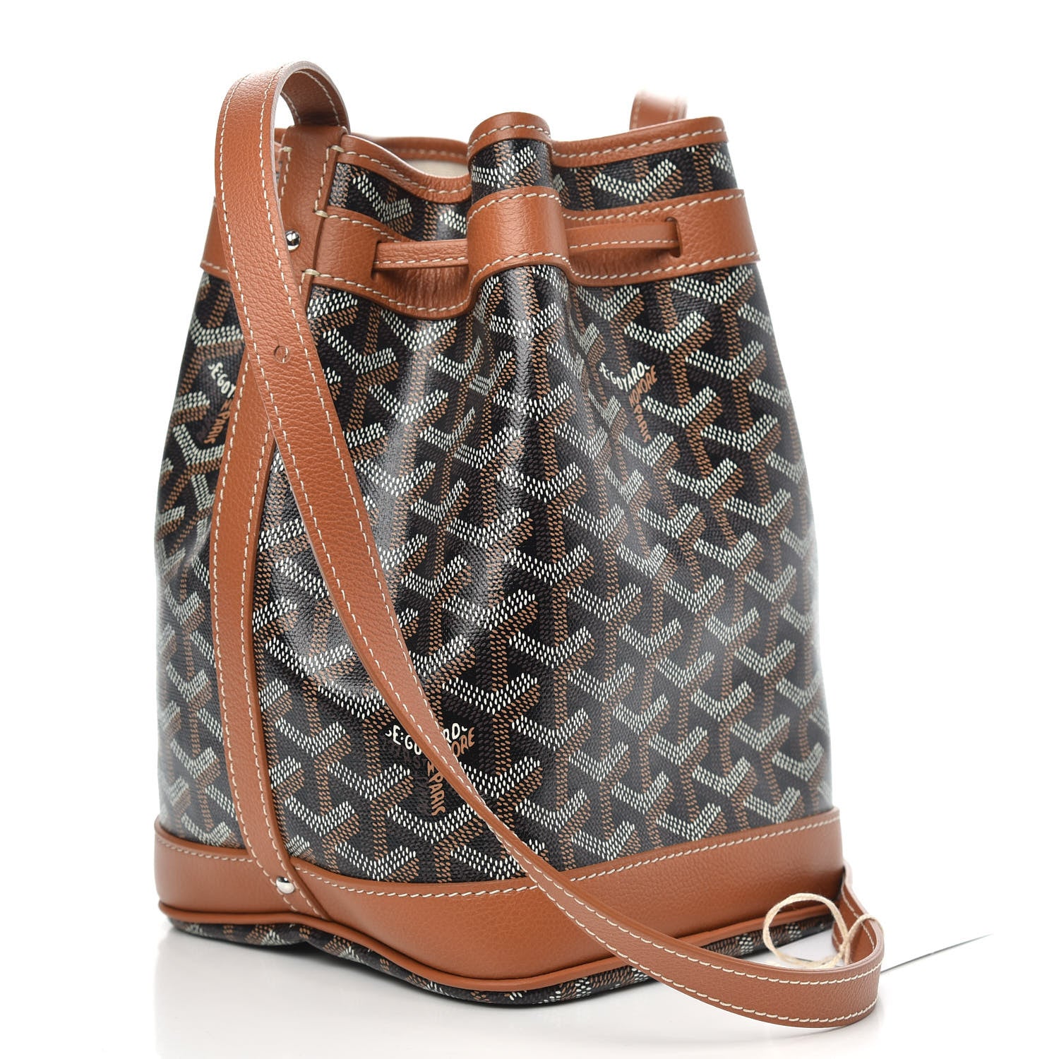 Goyard Goyardine Petit Flot Black Gold 3 of 7