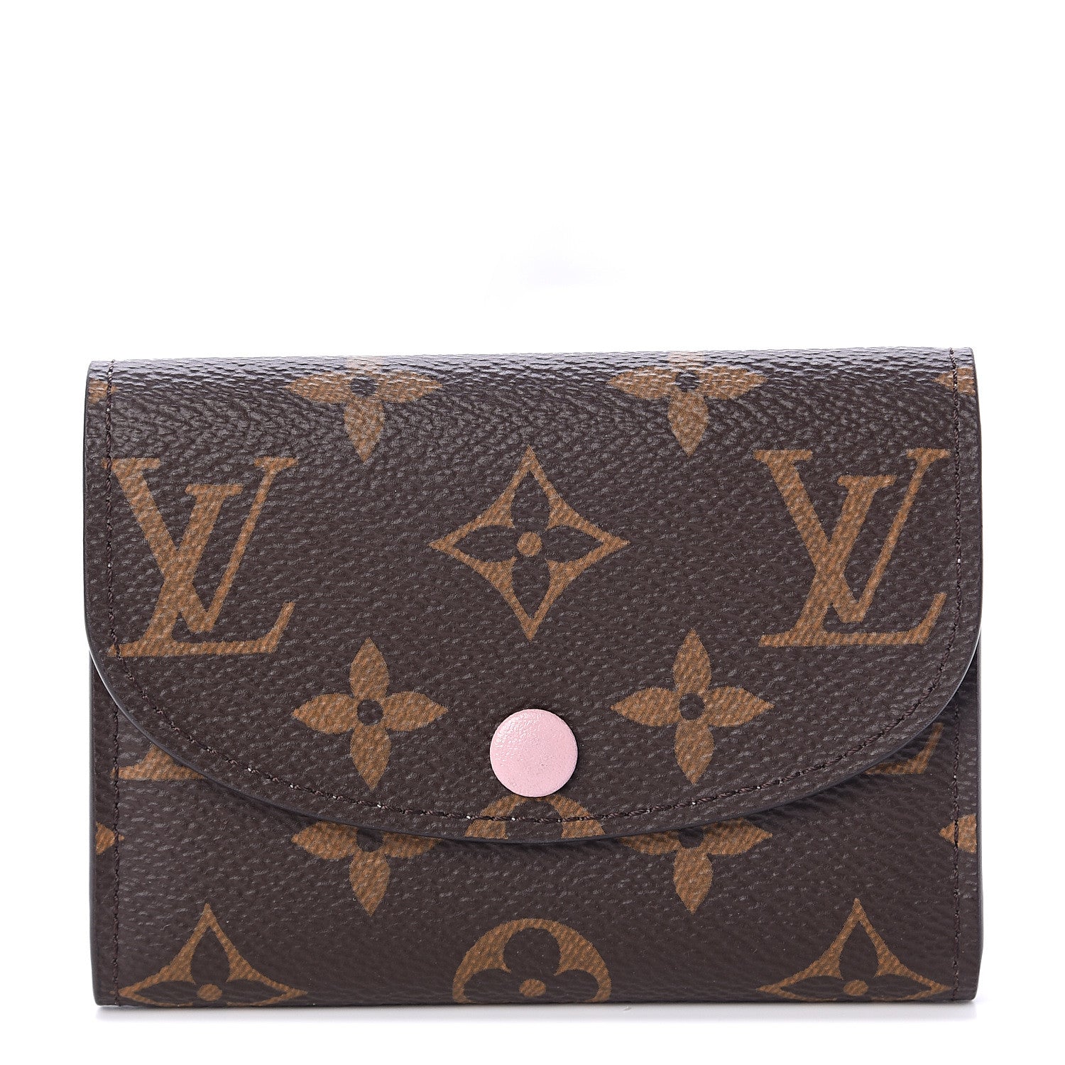 Louis Vuitton Monogram Rosalie Coin Purse Rose Ballerine 1 of 5