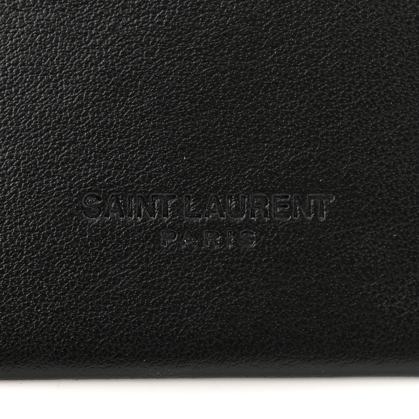 Smooth Calfskin For You Mirror Card Case Black