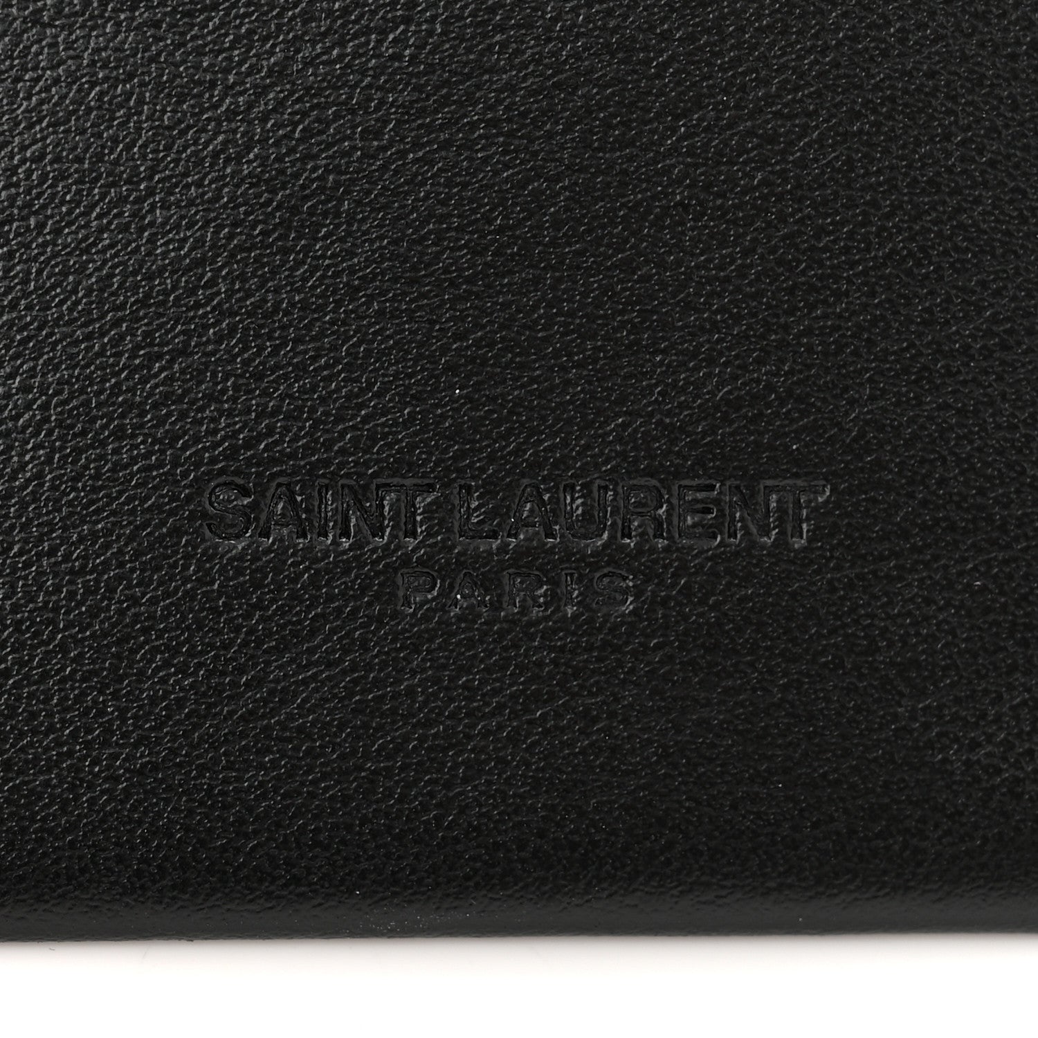 Saint Laurent Smooth Calfskin For You Mirror Card Case Black 7 of 8
