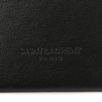Saint Laurent Smooth Calfskin For You Mirror Card Case Black 7 of 8