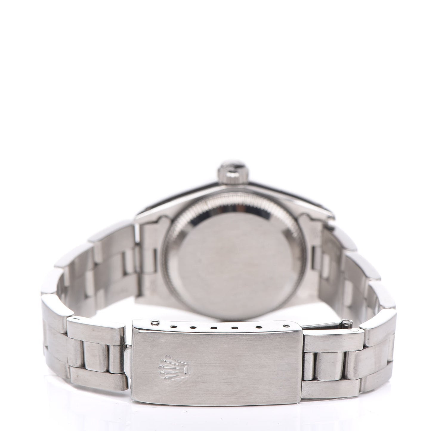 Stainless Steel 24mm Oyster Perpetual Watch White Roman 67180