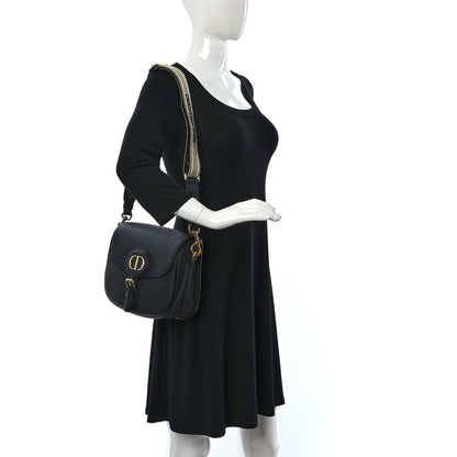 Christian Dior Grained Calfskin Large Bobby Flap Black 2 of 9