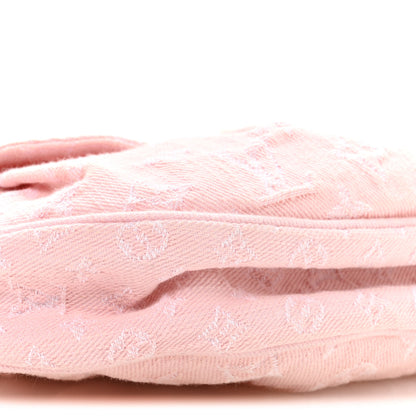 Louis Vuitton Monogram Denim Sunset Washed Pink 8 of 9