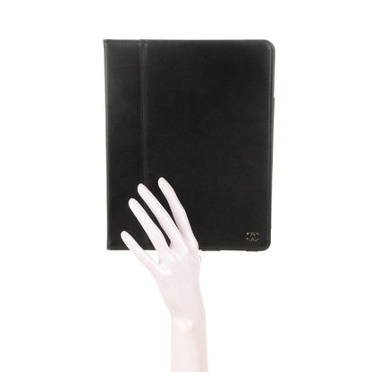 Chanel Caviar Sevruga iPad Case Black 2 of 7