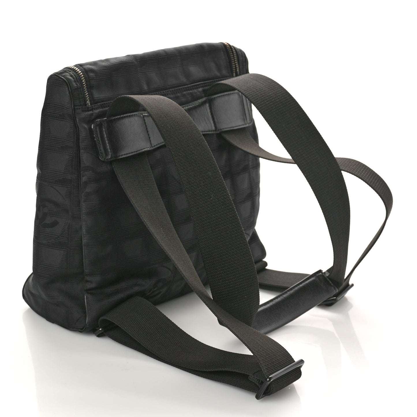 Nylon Travel Backpack Black