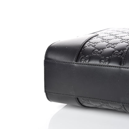 Gucci Guccissima Signature Eden Briefcase Black 13 of 14