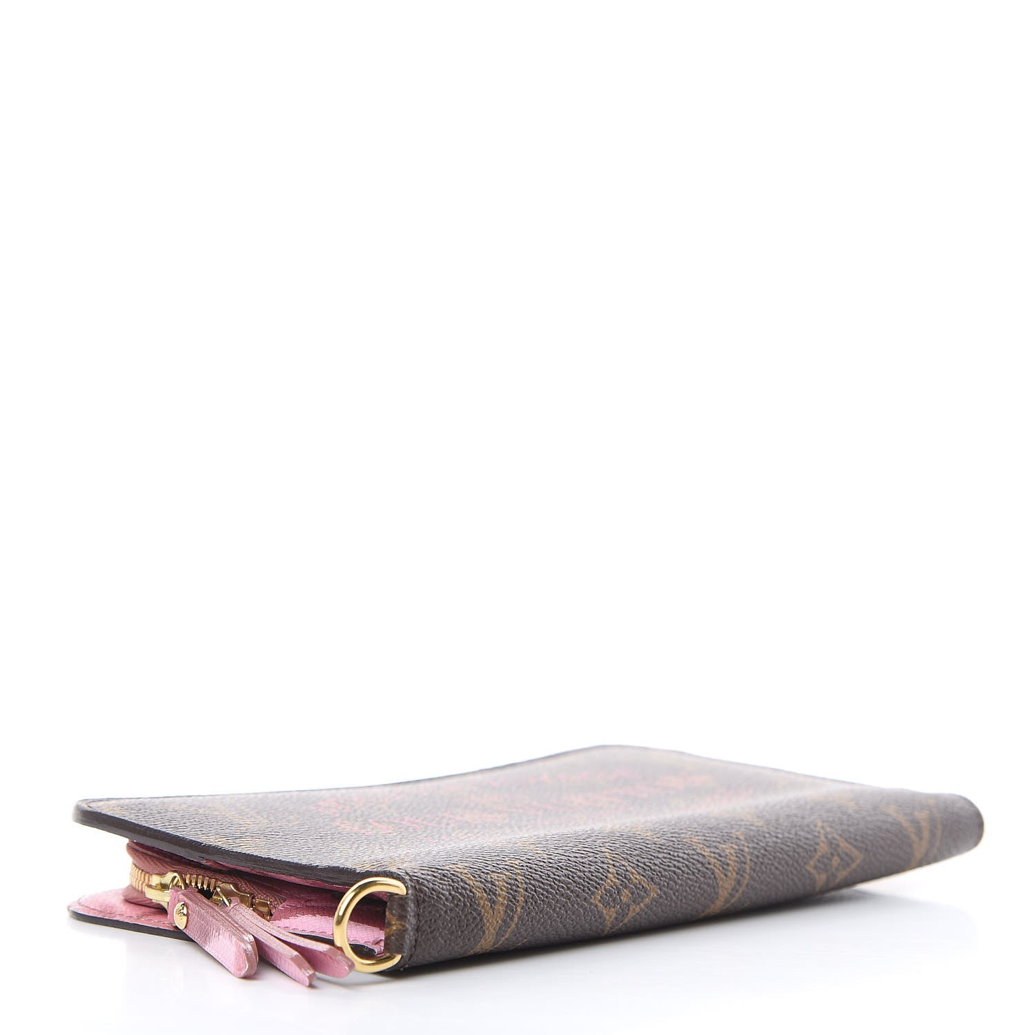 Louis Vuitton Monogram Articles de Voyage Ikat Insolite Wallet Rose Velours 4 of 11