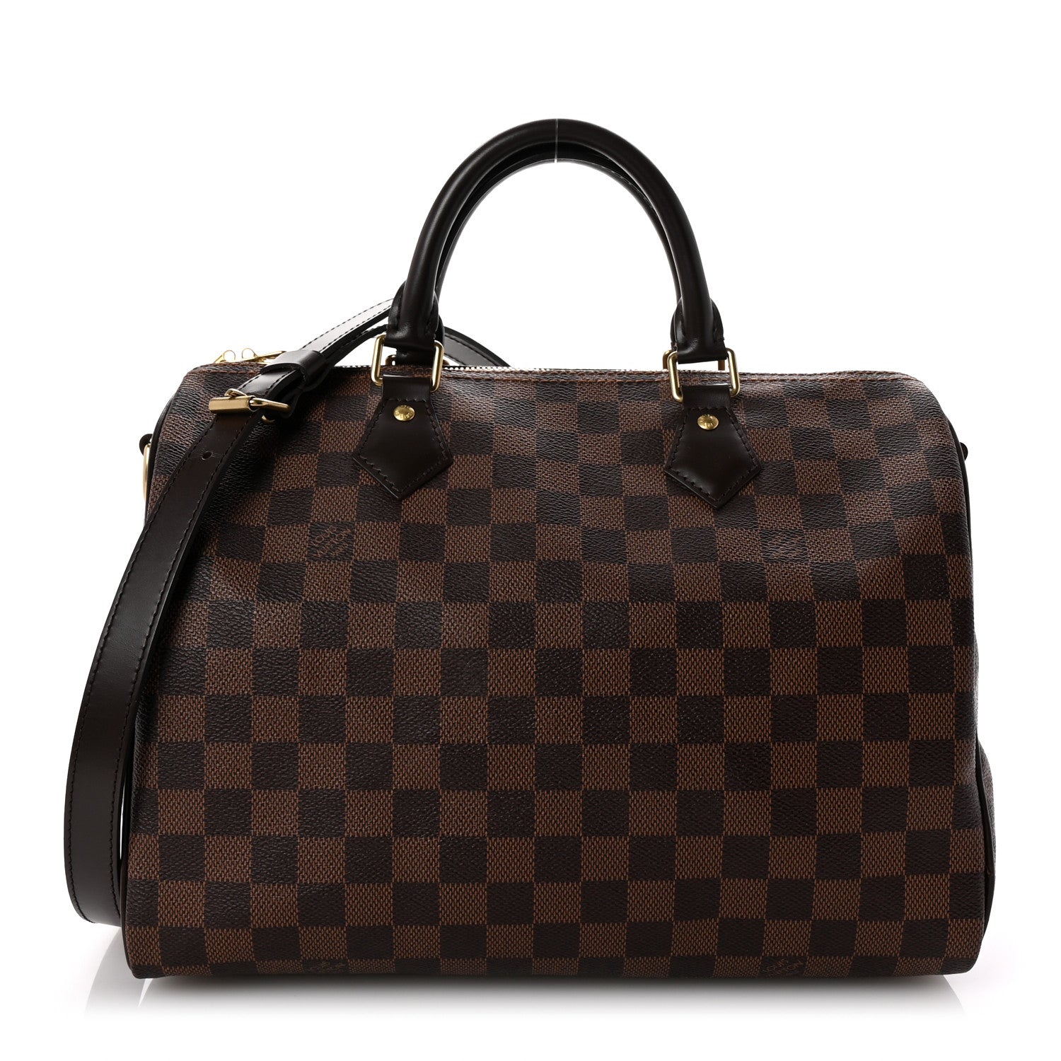 Louis Vuitton Damier Ebene Speedy Bandouliere 30 1 of 10