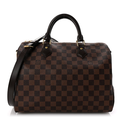 Louis Vuitton Damier Ebene Speedy Bandouliere 30 1 of 10