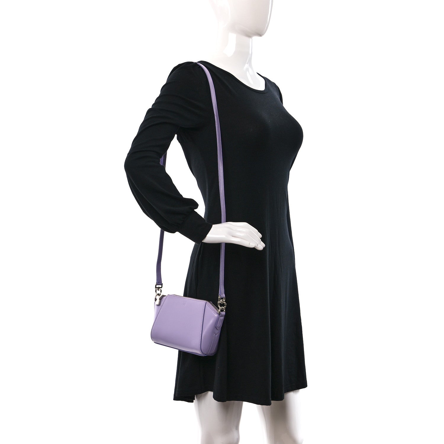 Givenchy Smooth Calfskin Nano Antigona Lilac 2 of 14