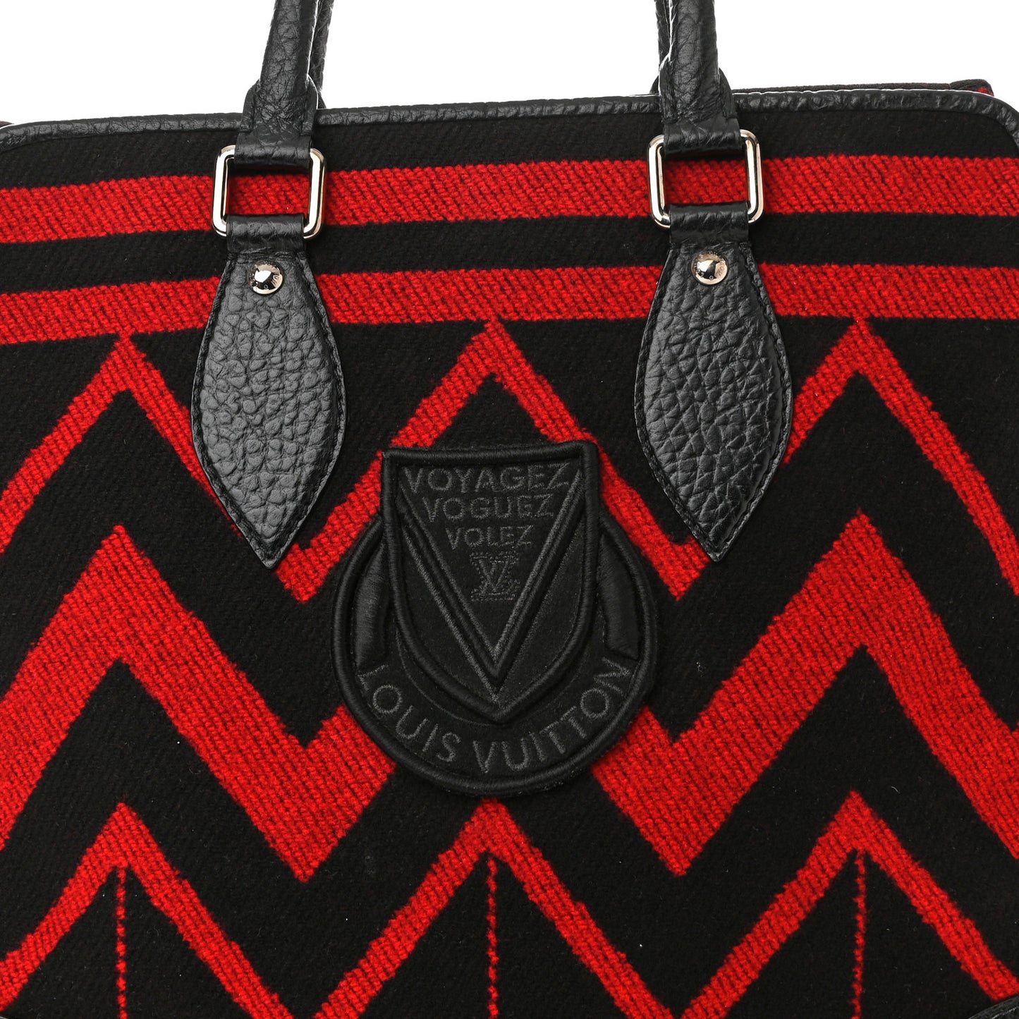 Wool Vail Blanket Cabas Red