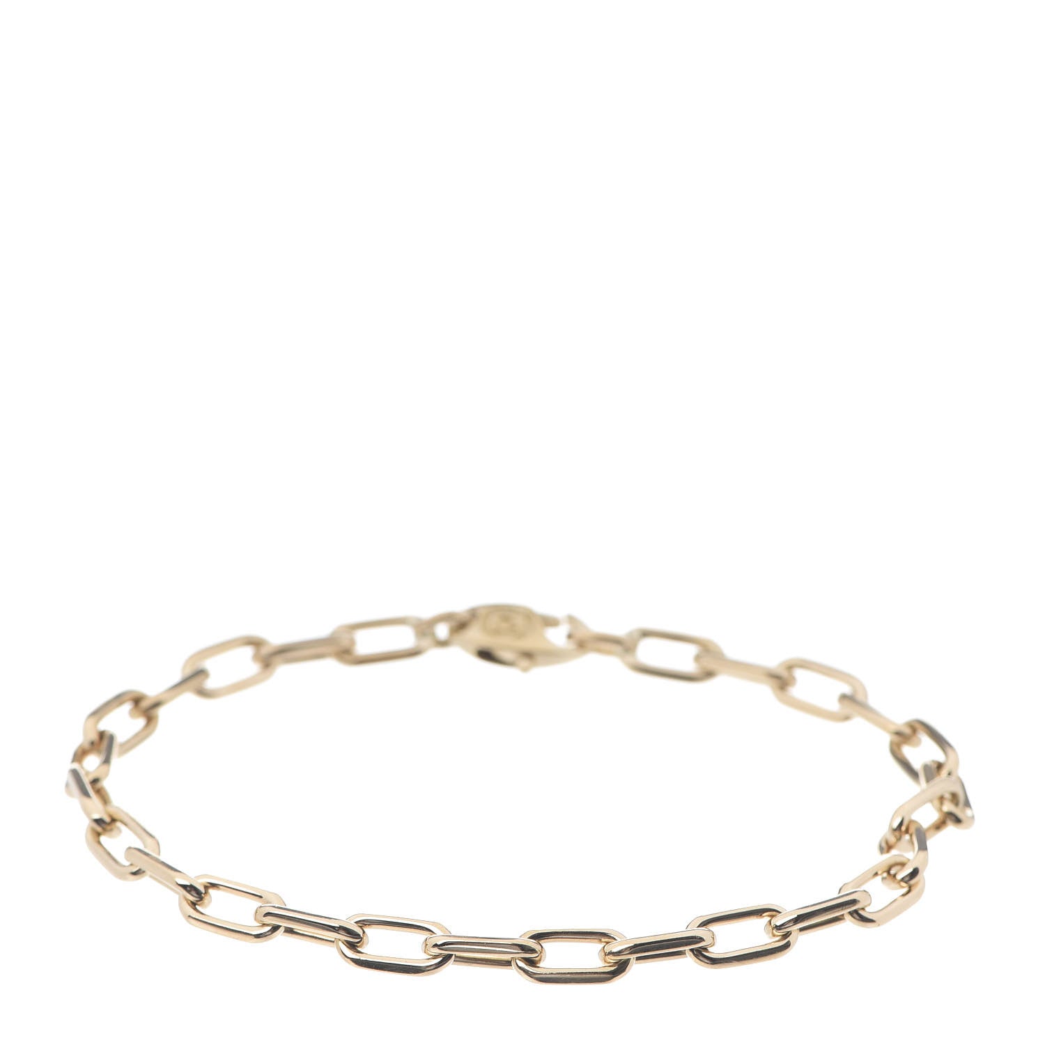 Cartier 18K Yellow Gold Spartacus Link Chain Bracelet 1 of 4