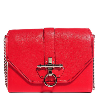 Givenchy Sugar Goatskin Obsedia Chain Shoulder Bag Red 1 of 8