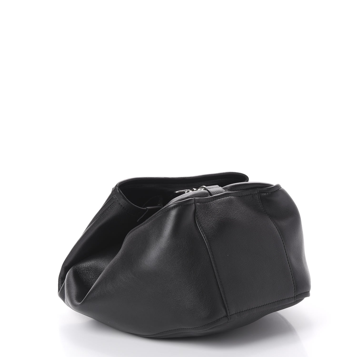 Balenciaga Calfskin Convertible Shoulder Bag Black 3 of 9