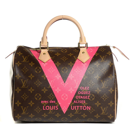 Louis Vuitton Monogram Speedy 30 V Grenade 1 of 8