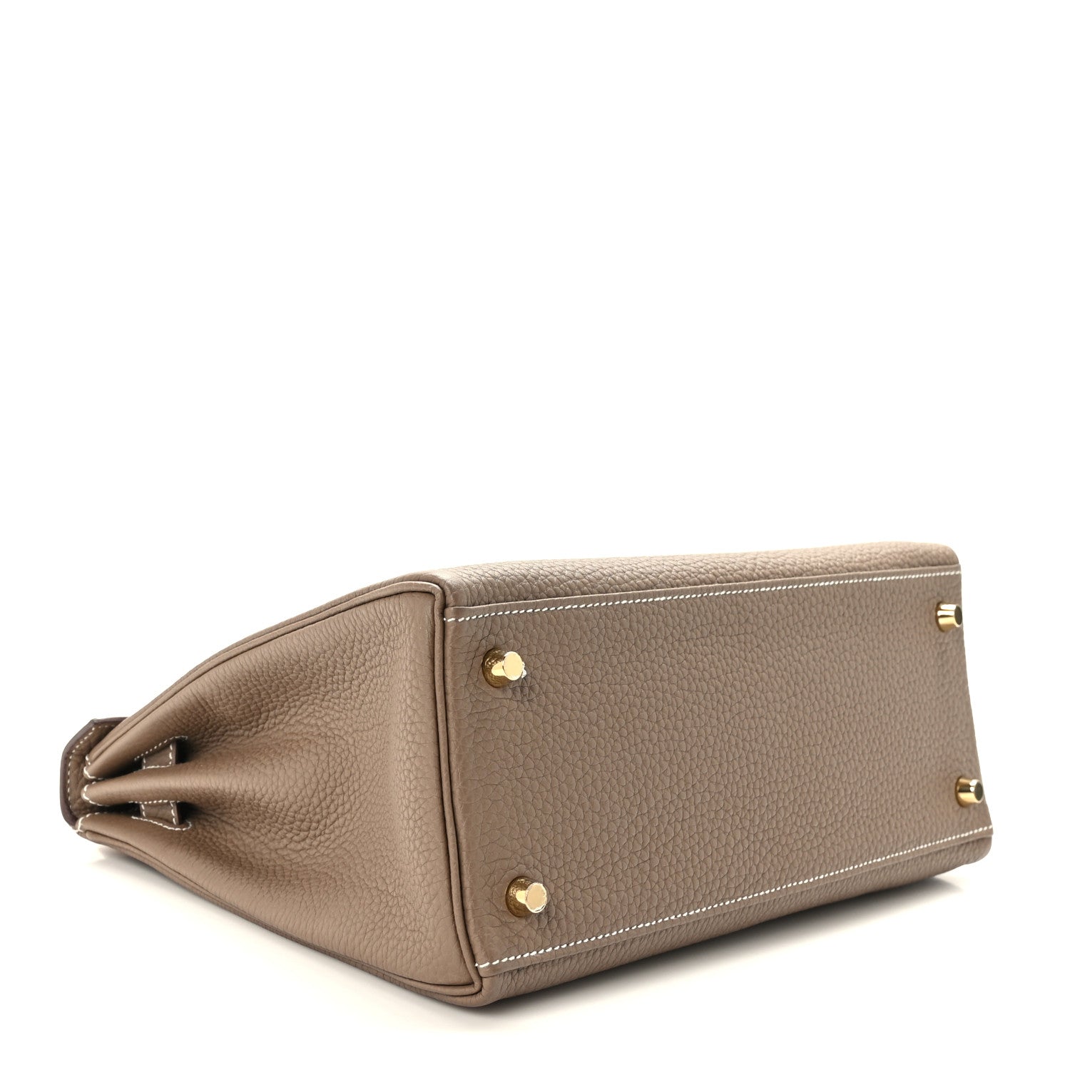 Hermes Togo Kelly Retourne 28 Etoupe 5 of 10