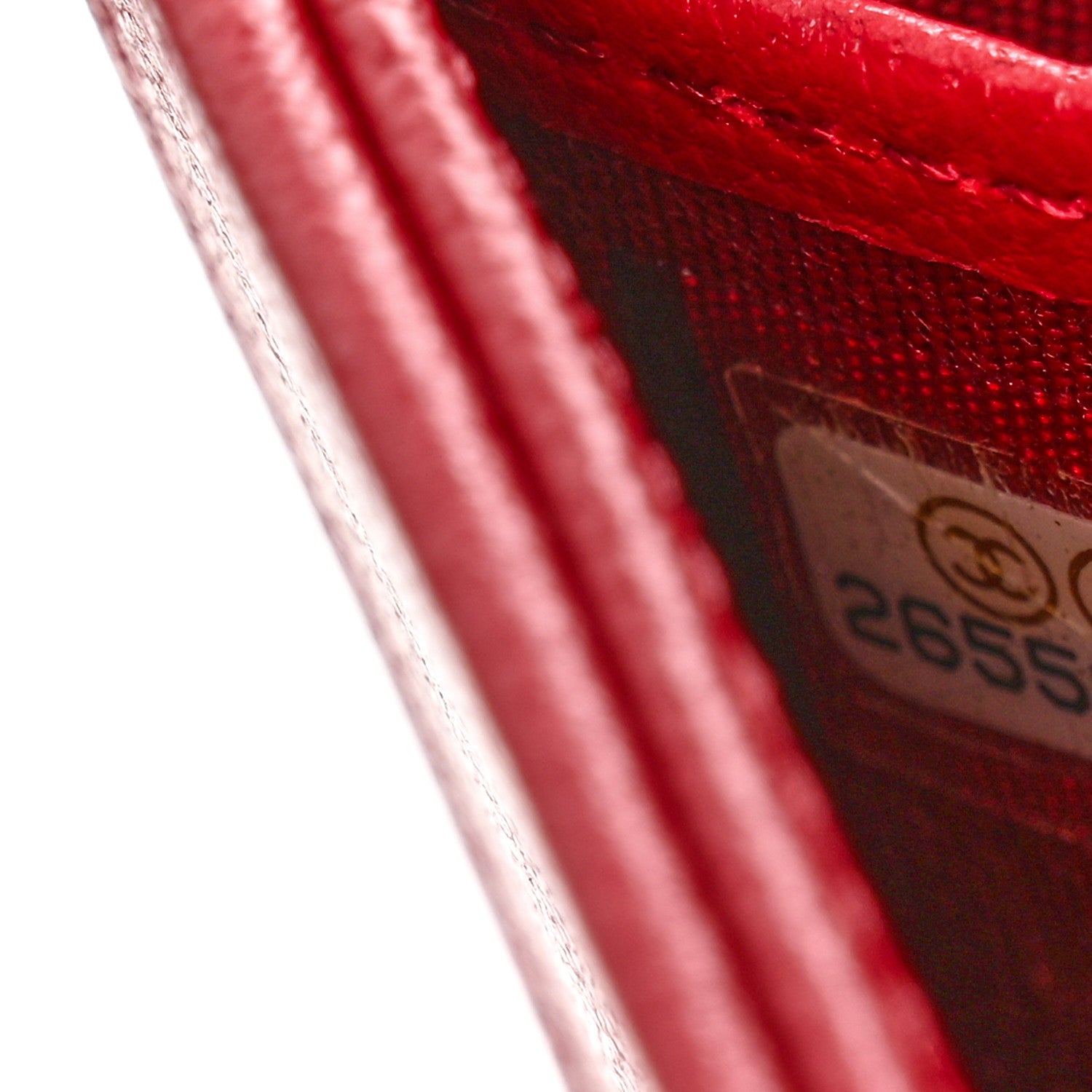 Chanel Sheepskin Quilted Mademoiselle Vintage Flap Wallet Red 9 of 9