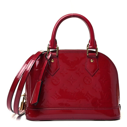 Louis Vuitton Vernis Alma BB Rose Indien 1 of 9
