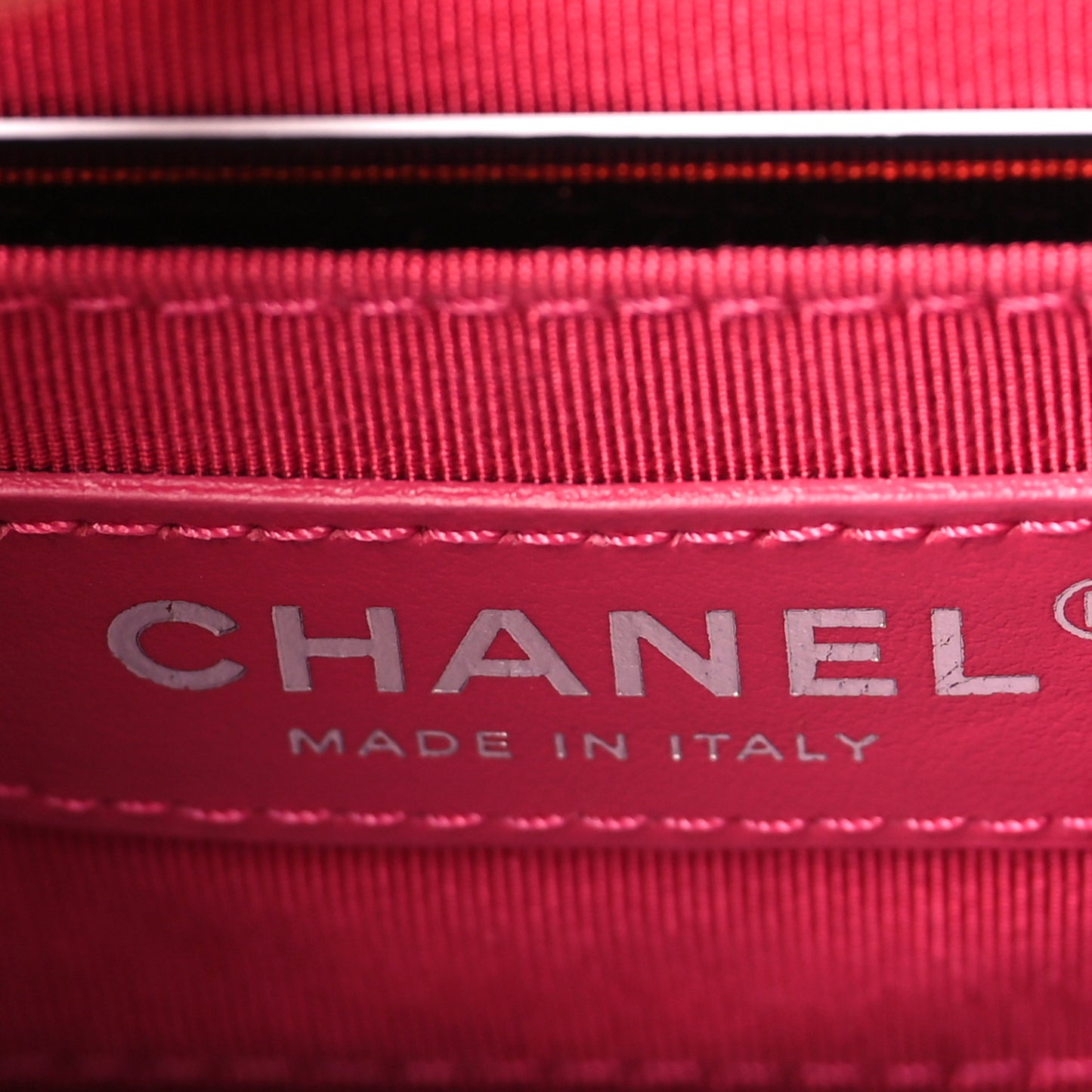 Caviar Quilted Mini Incognito Square Flap Dark Pink