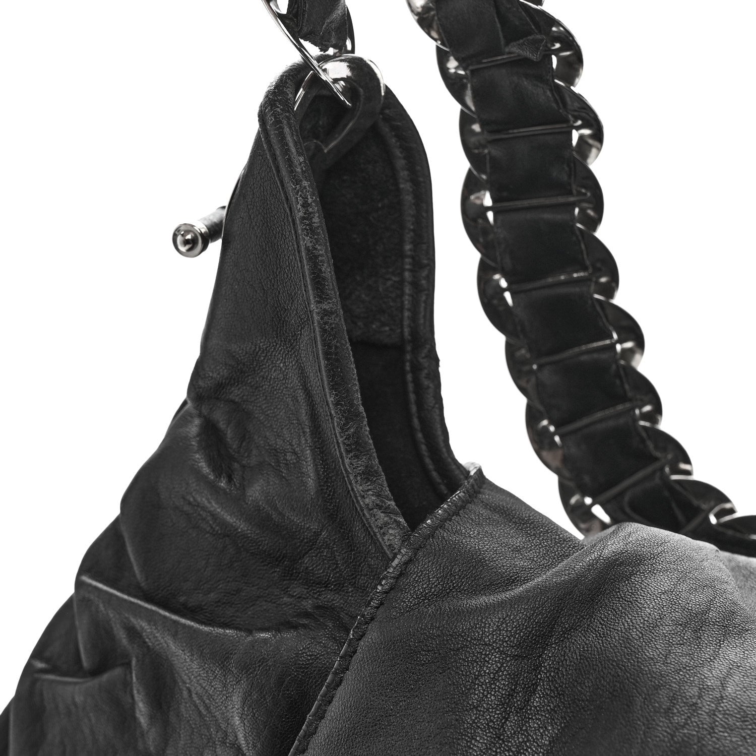 Christian Dior Lambskin Jazzclub Shoulder Bag Black 21 of 21