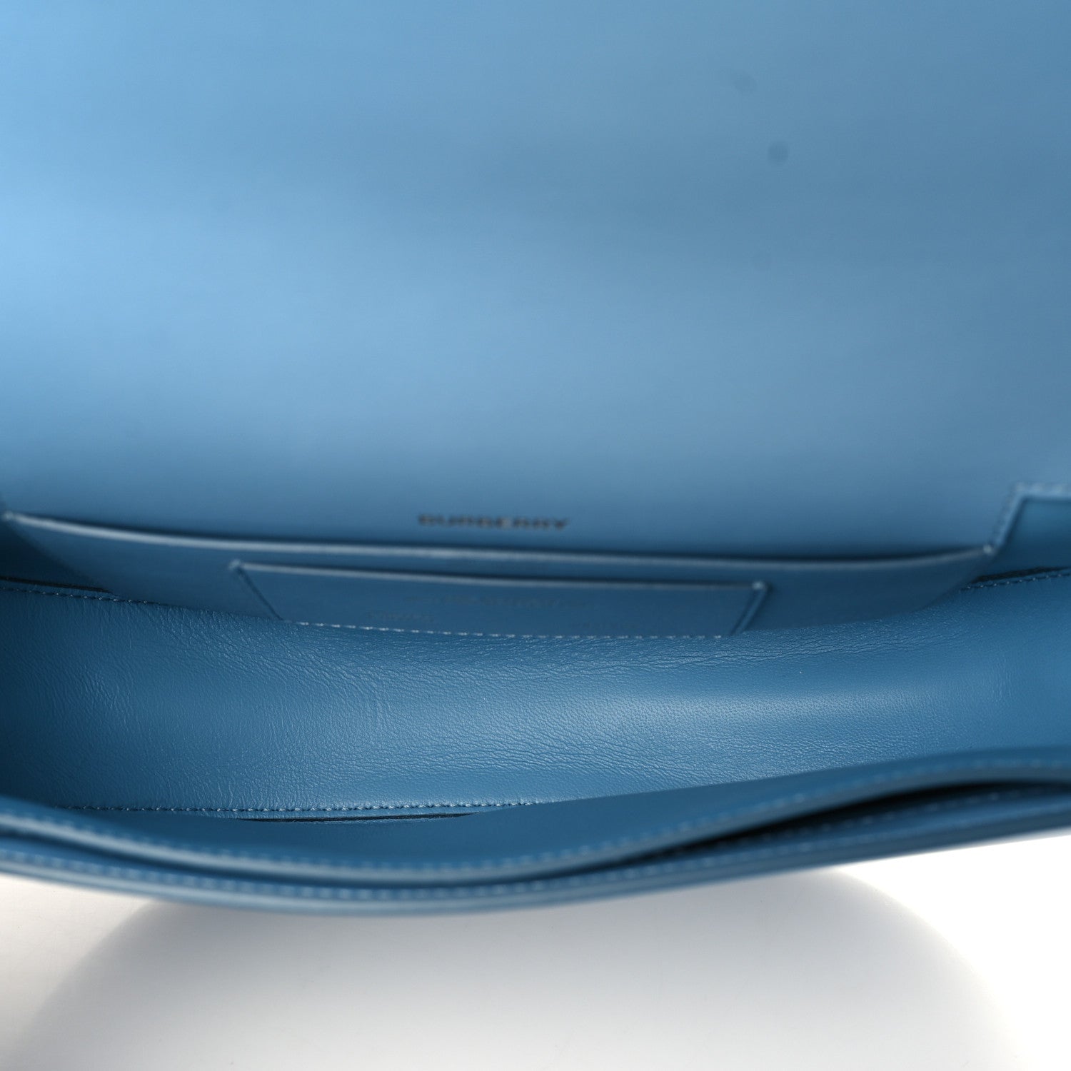 Burberry Calfskin Small Olympia Shoulder Bag Blue 5 of 8