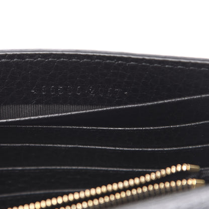 Gucci Dollar Calfskin Medium Betty Chain Wallet Black 7 of 11
