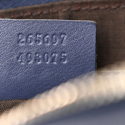 Gucci Guccissima Medium Joy Boston Blue 7 of 12