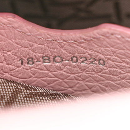 Christian Dior Grained Calfskin Cannage Nano Lady Dior Rose Clair 7 of 11
