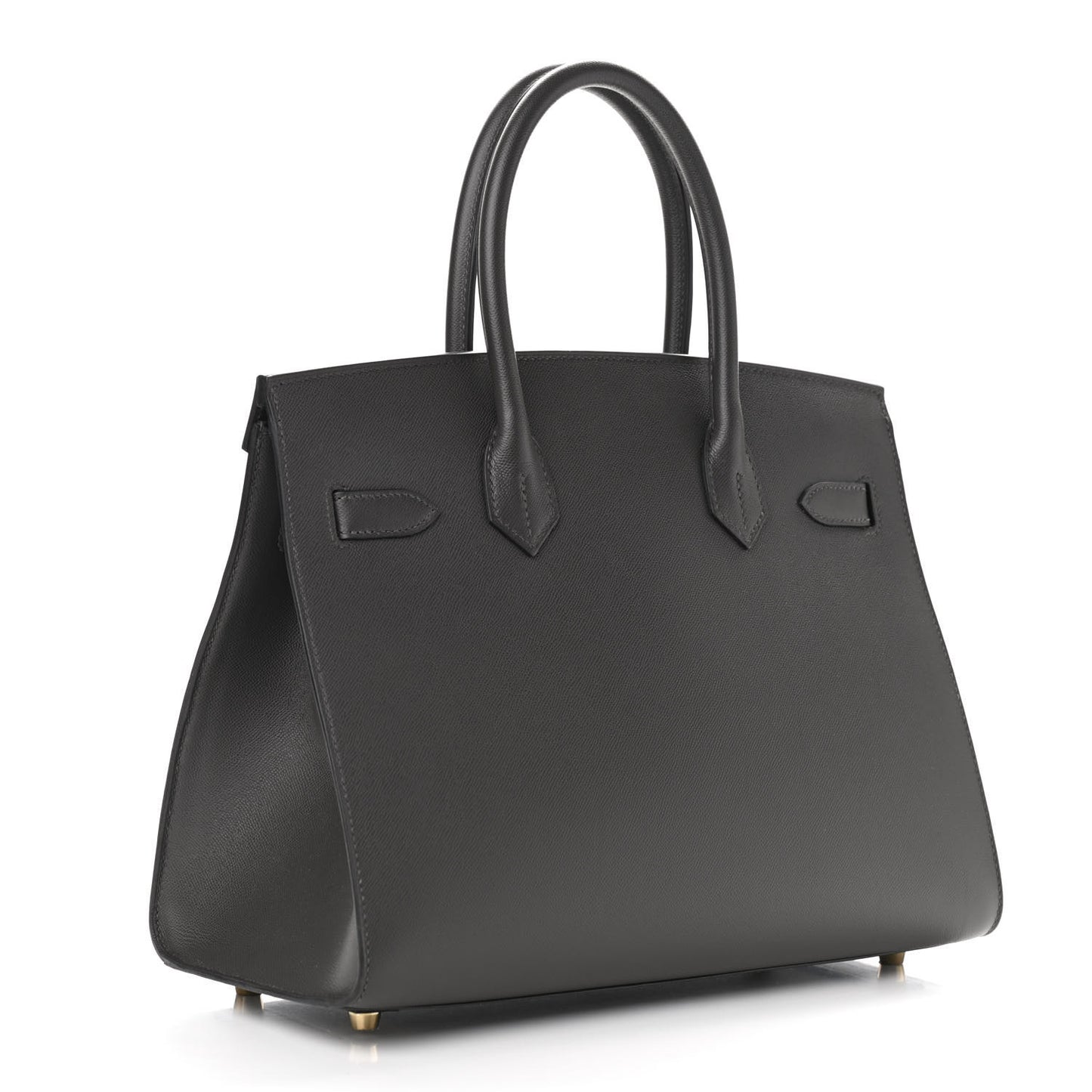 Grained Monsieur Birkin Sellier 30 Graphite