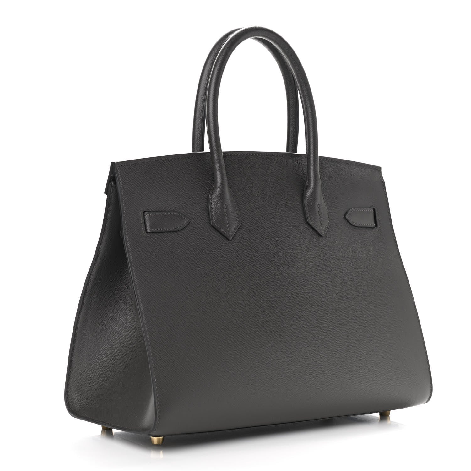 Hermes Grained Monsieur Birkin Sellier 30 Graphite 3 of 10