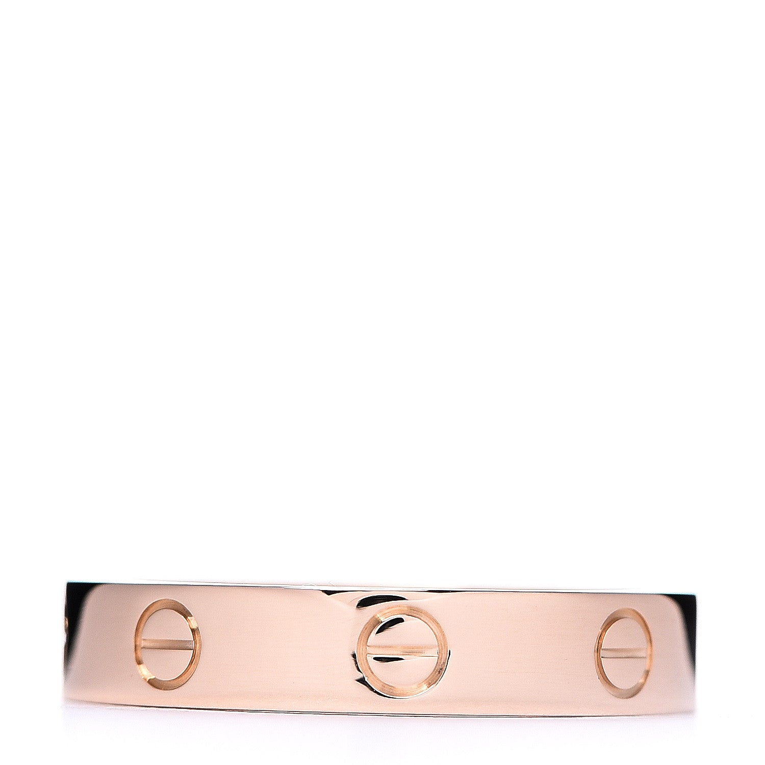Cartier 18K Pink Gold 3.5mm LOVE Wedding Band Ring 57 8 2 of 3