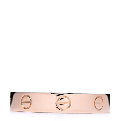 Cartier 18K Pink Gold 3.5mm LOVE Wedding Band Ring 57 8 2 of 3