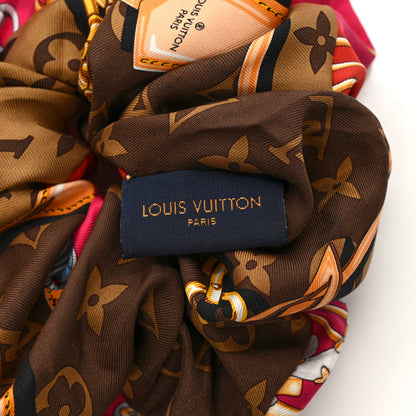 Louis Vuitton Silk Monogram Be Mindful Trop Chou Scrunchie 3 of 6
