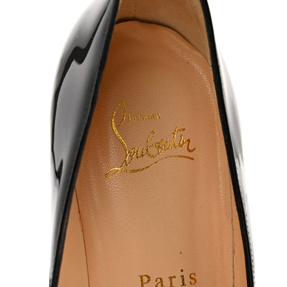 Christian Louboutin Patent Pigalle Follies 85 Pumps 38.5 Black 6 of 10