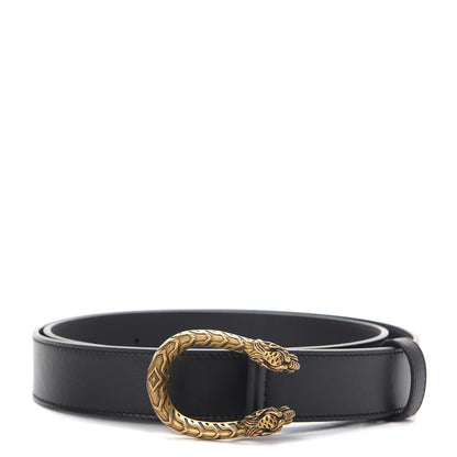 Gucci Calfskin Dionysus 30mm Belt 95 38 Black 1 of 7