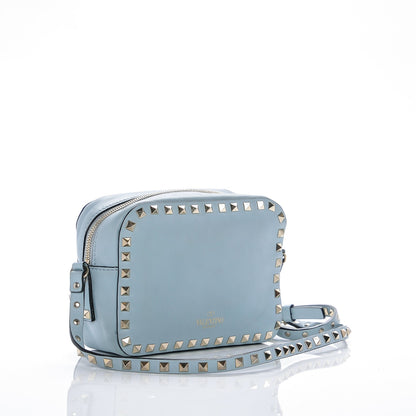 Valentino Garavani Calfskin Rockstud Camera Crossbody Bag Sky Sorbet 3 of 6