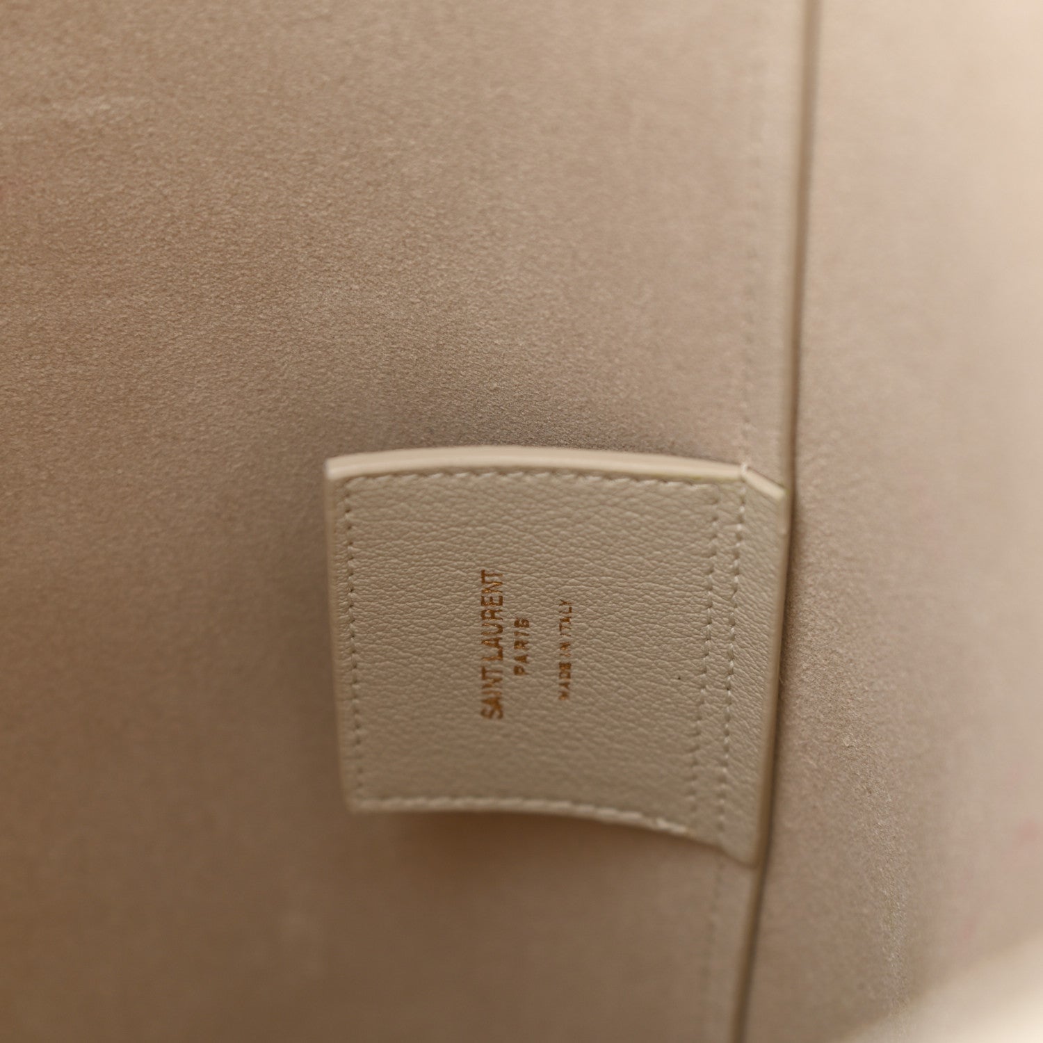 Saint Laurent Calfskin Toy Shopping Tote Porcellana 5 of 8