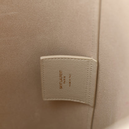 Saint Laurent Calfskin Toy Shopping Tote Porcellana 5 of 8