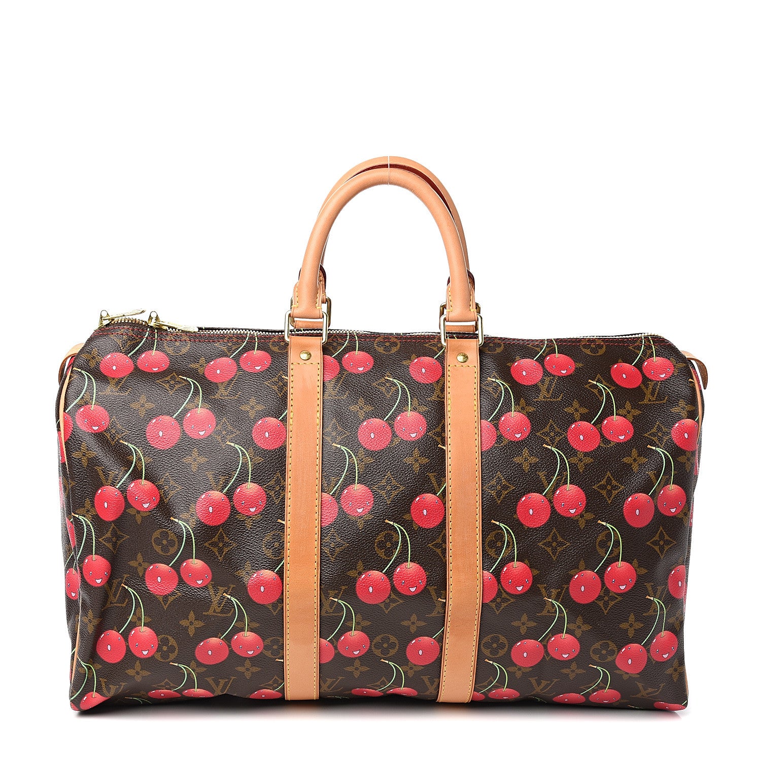 Louis Vuitton Monogram Cerises Keepall 45 1 of 12