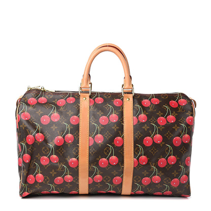 Louis Vuitton Monogram Cerises Keepall 45 1 of 12