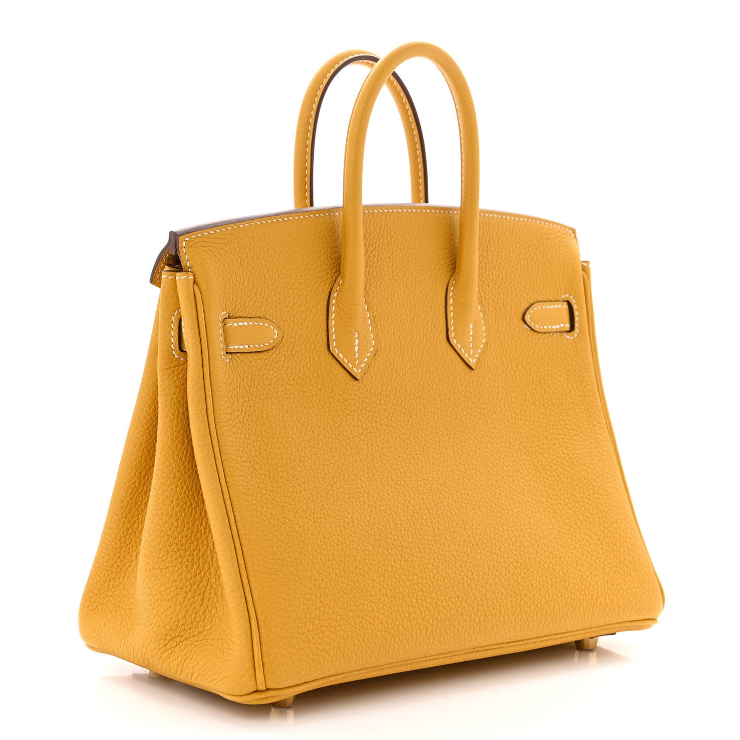Togo Horseshoe Birkin 25 Jaune Ambre