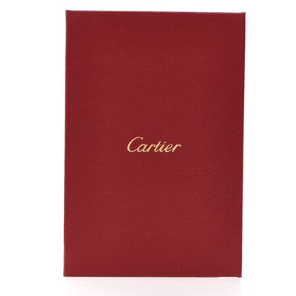 Cartier 18K White Gold 5.5mm LOVE Ring 51 5.75 5 of 6