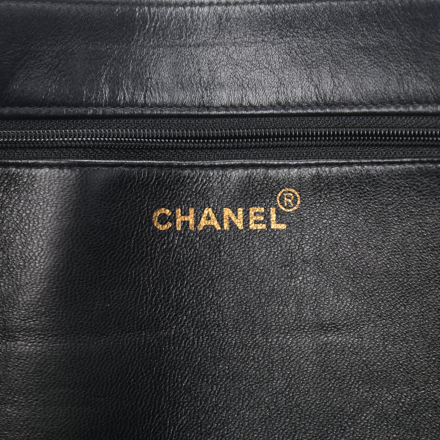 Calfskin CC Tote Black