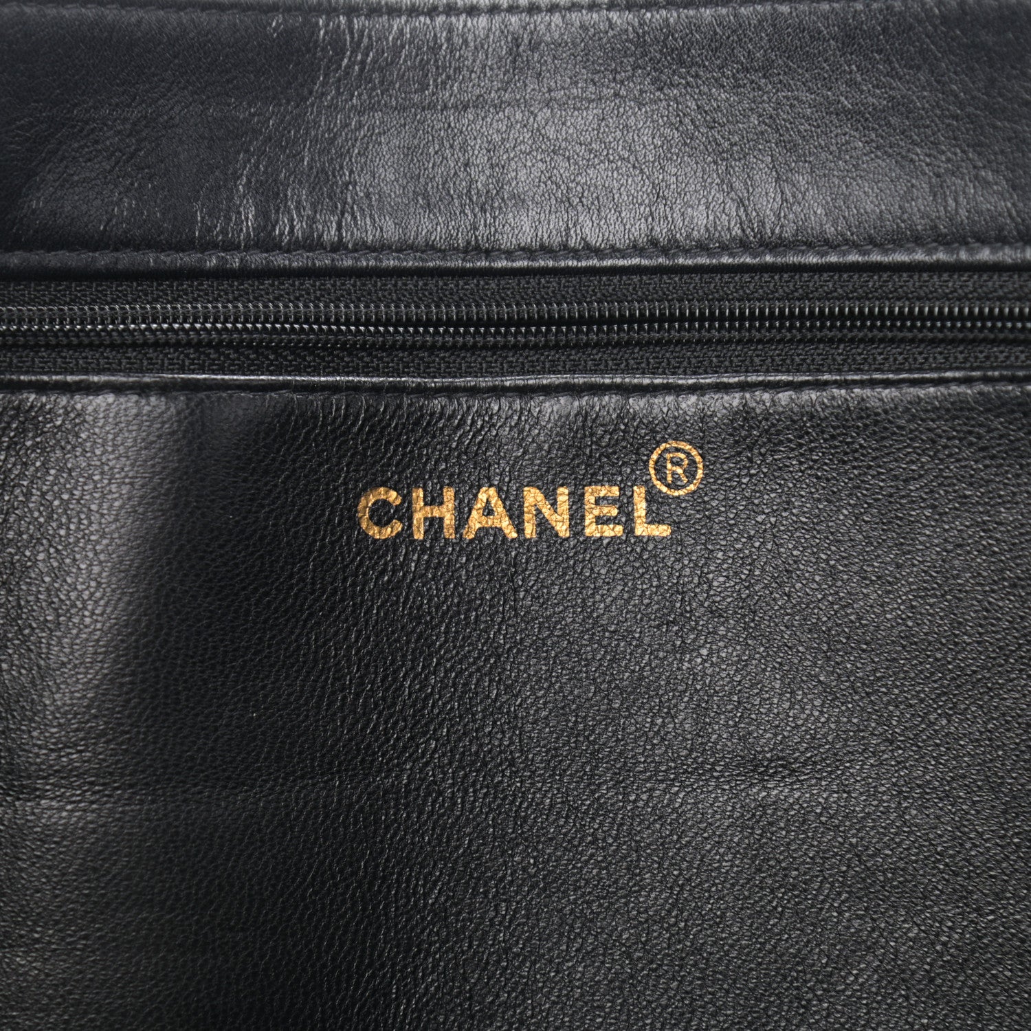 Chanel Calfskin CC Tote Black 5 of 10