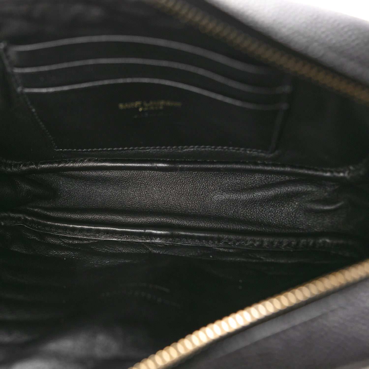 Saint Laurent Grain De Poudre Matelasse Monogram Mini Lou Camera Bag Black 5 of 10