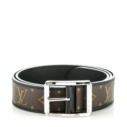 Louis Vuitton Mens Monogram Macassar Reverso 40mm Belt 95 38 1 of 5