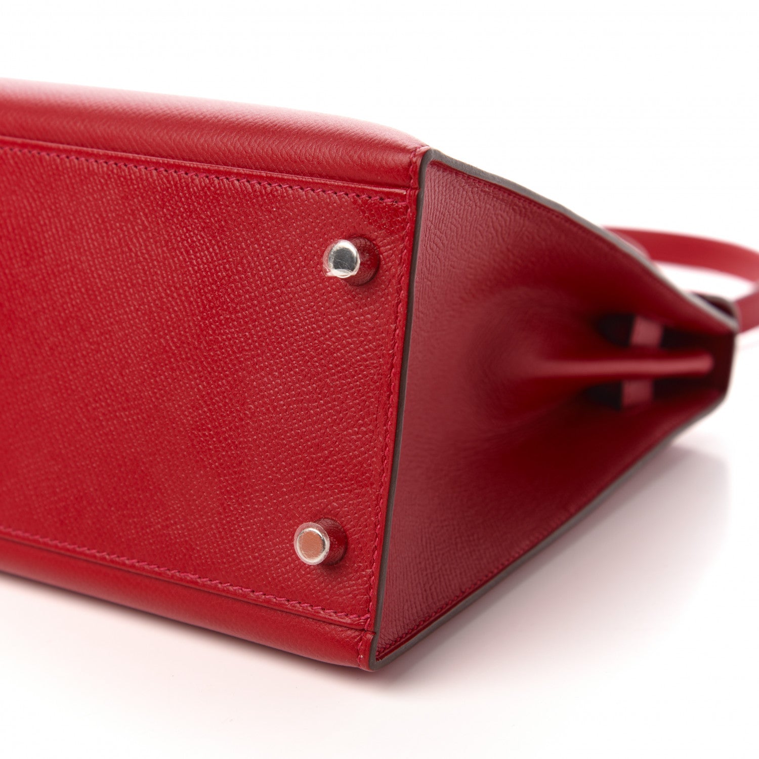 Hermes Epsom Kelly Sellier 32 Rouge Casaque 7 of 11