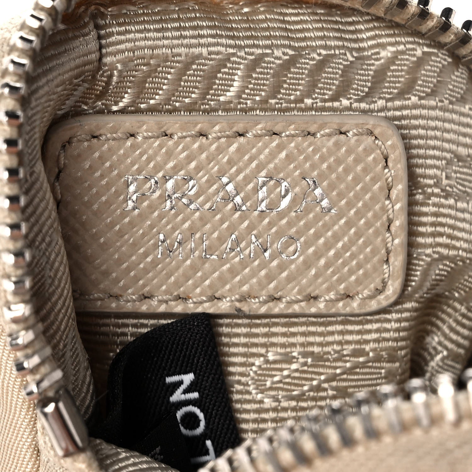 Prada Nylon Re-Edition 2005 Shoulder Bag Deserto 9 of 12