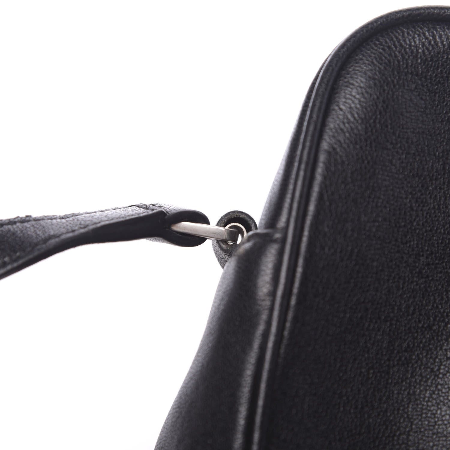 Saint Laurent Lambskin Monogram Small Lou Camera Bag Black 11 of 13